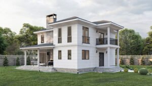 Çift Katlı Çelik Villa – 200 m2